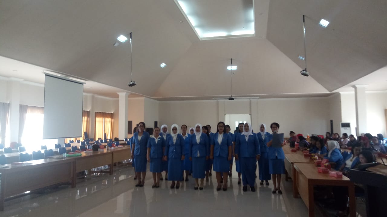Ketua IGTK Provinsi Secara Resmi Kukuhkan Anggota IGTKI – PGRI Katingan Periode 2019-2023