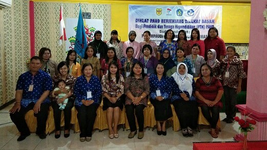 Dinas Pendidikan Gunung Mas Gelar Diklat PAUD Berjenjang Tingkat Dasar