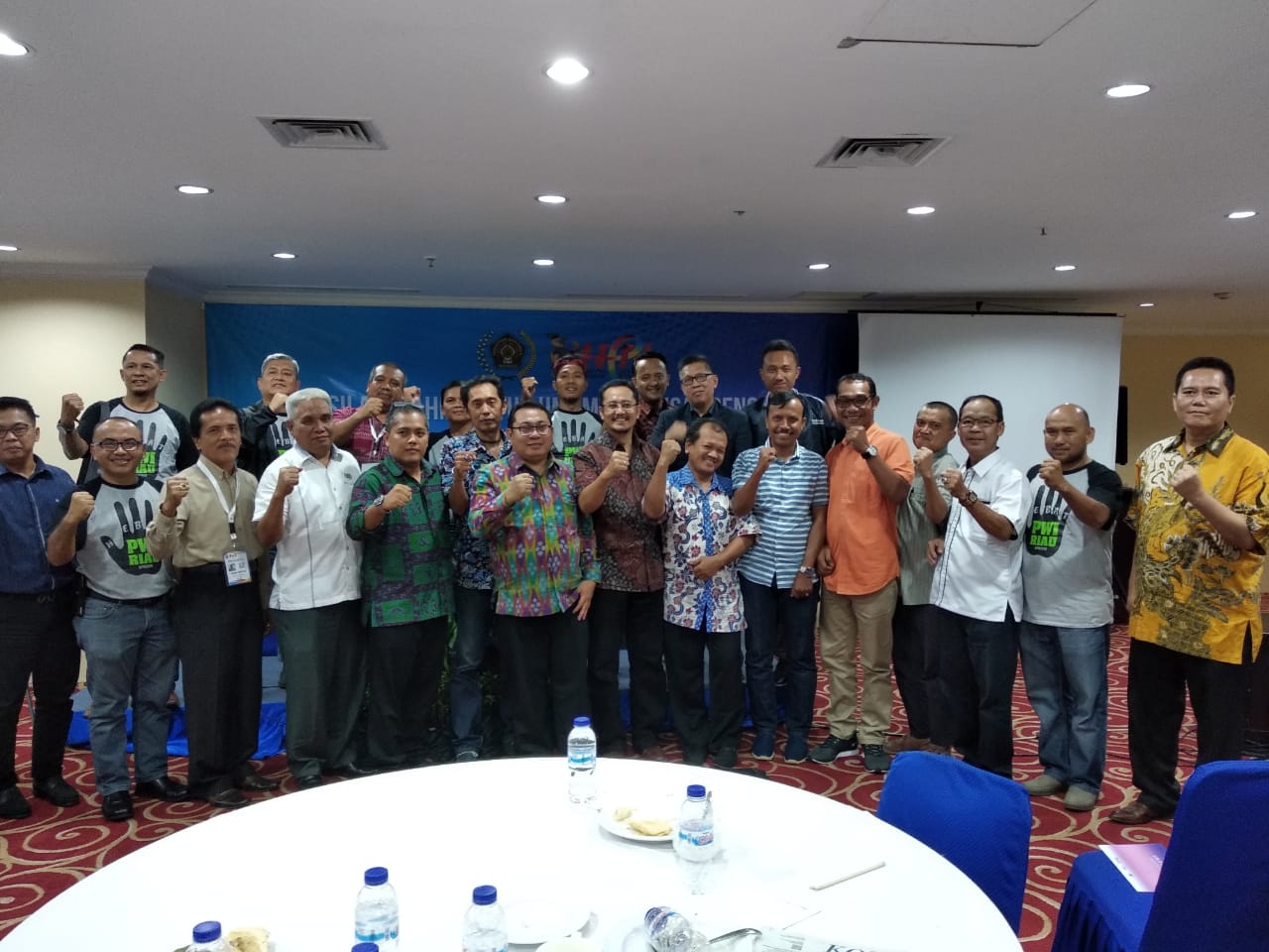 Mappilu PWI 15 Provinsi Resmi Dikukuhkan di Acara HPN 2019