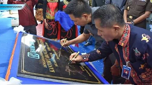 Bupati Barito Utara Resmikan Gedung Kantor Cabang BRI Muara Teweh