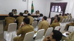 Proyeksi Serapan Anggaran Jadi Atensi pada Rapat Pelaporan TEPRA Pemkab Gumas