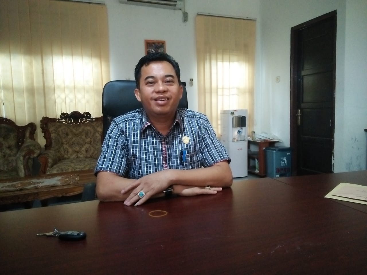 Komisi III Minta Dinsos Gerak Cepat Tangani Dampak Kebakaran Di Palangan