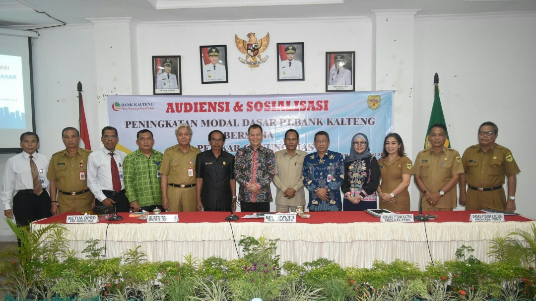 Bank Kalteng Tingkatkan Layanan dan Koordinasi dengan Pemkab Gunung Mas