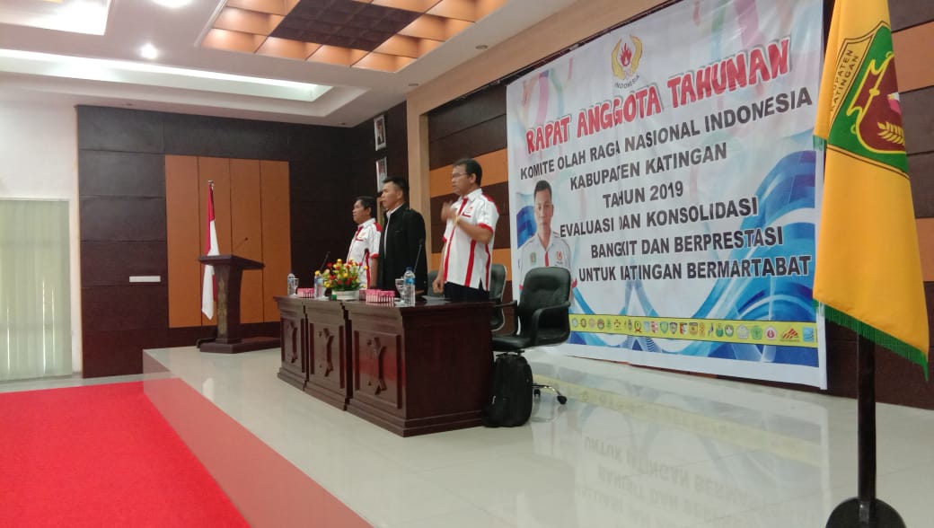 Koni Katingan Gelar Rapat Tahunan