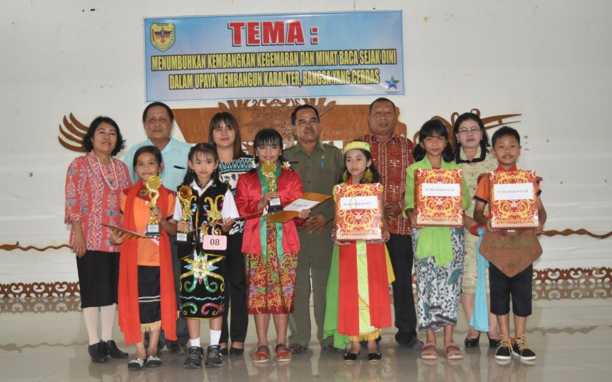 Siswa SDN 3 Kurun Juara Pertama Lomba Bercerita