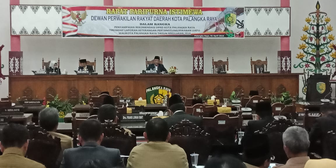 36 Rekomendasi Dewan Terhadap LKPJ Walikota Palangka Raya