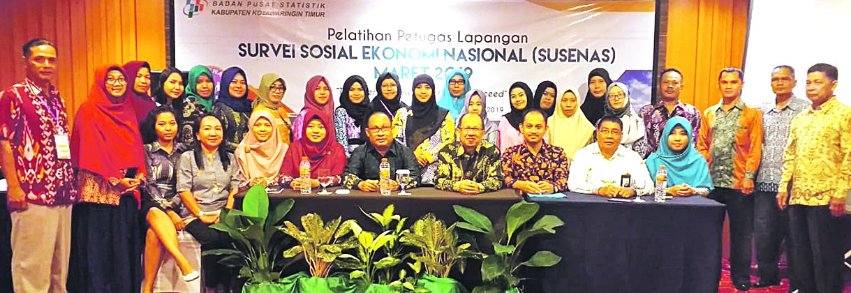 BPS Kotim Melaksanakan Pelatihan Susenas