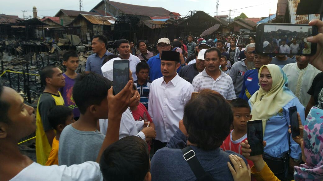 Pemko Akan Semaksimal Mungkin Melakukan Penanganan Korban Kebakaran