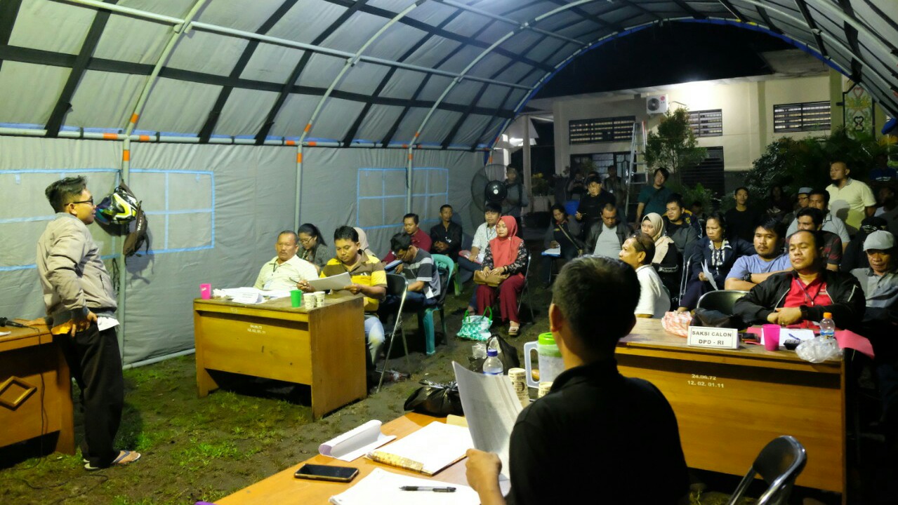 Rapat Pleno Rekapitulasi Suara di Tingkat PPK Berlangsung Marathon