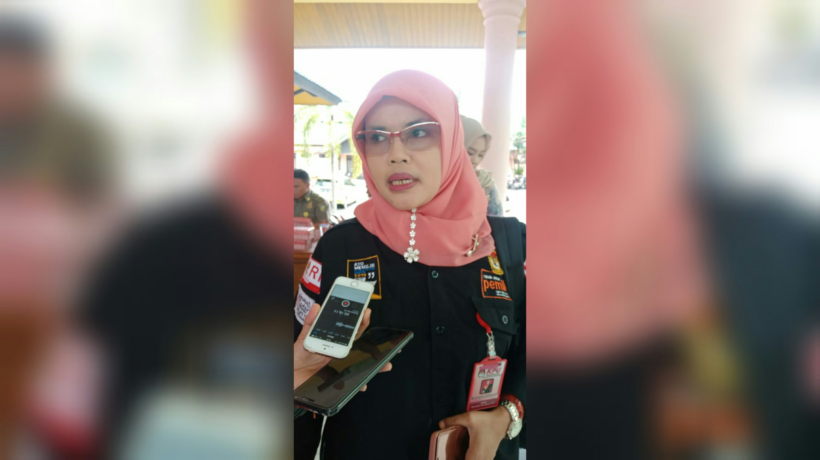 Partisipasi Pemilih Pemilu 2019 di Palangka Raya Melampaui Target