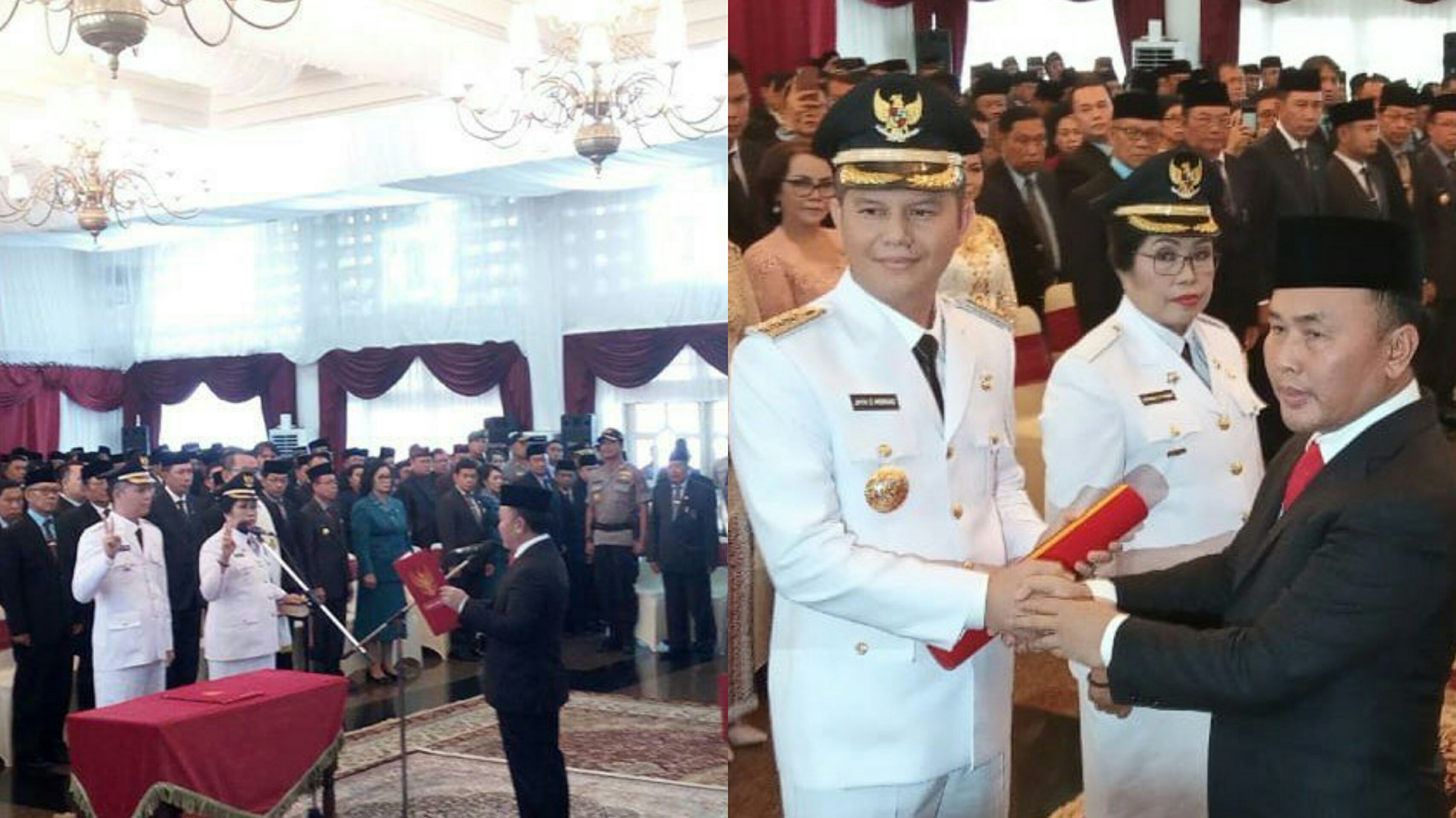 Bupati Dan Wakil Bupati Pilihan Rakyat Gumas Dilantik
