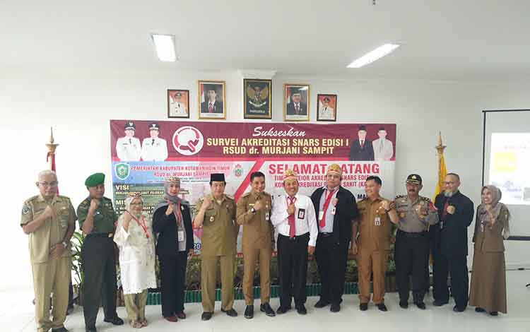 Survei Akreditasi Rumah Sakit dr Murjani Sampit Mulai Dilakukan