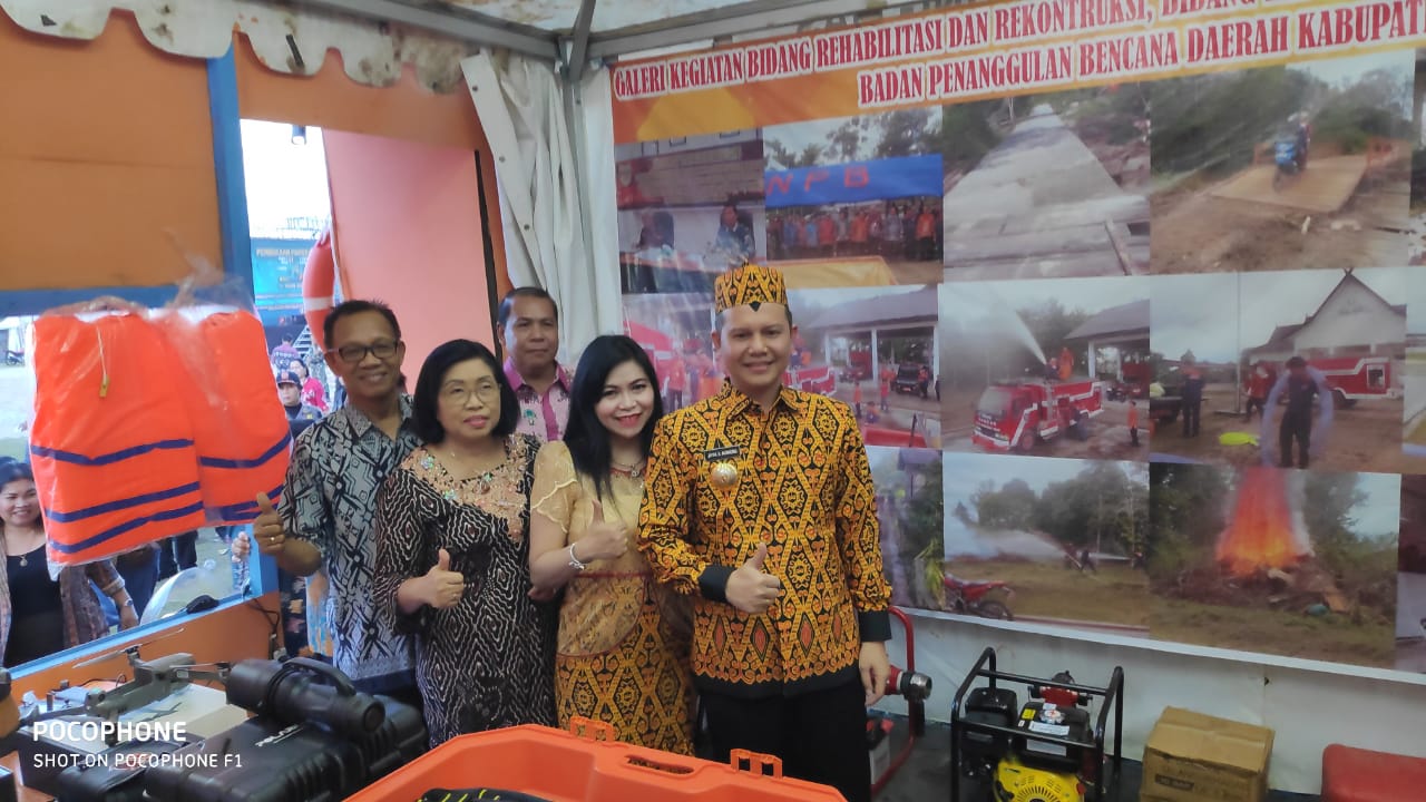 Pameran dan Temu Usaha 2019 Resmi Dibuka Bupati Gumas Jaya S. Monong