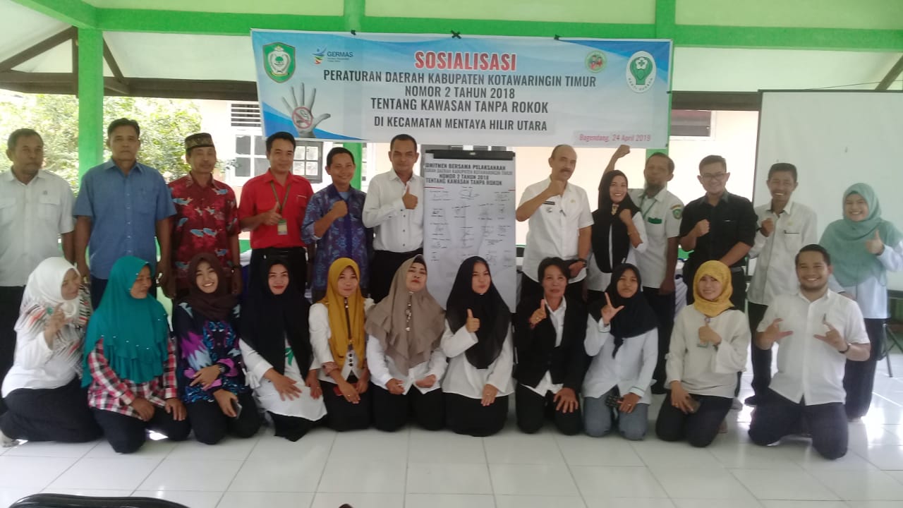 Dinkes Kotim Gencarkan Sosialisasi Perda KTR