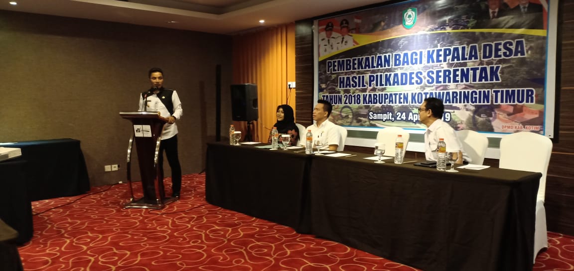 Kades Diharapkan Mampu Memajukan Pembangunan  Desa
