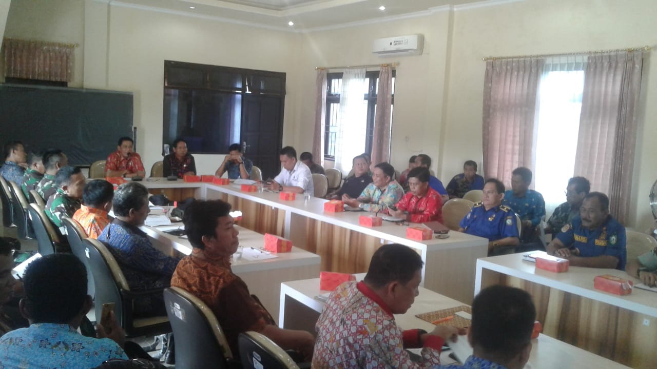 BPBD Kotim Gelar Rapat Koordinasi Karhutla
