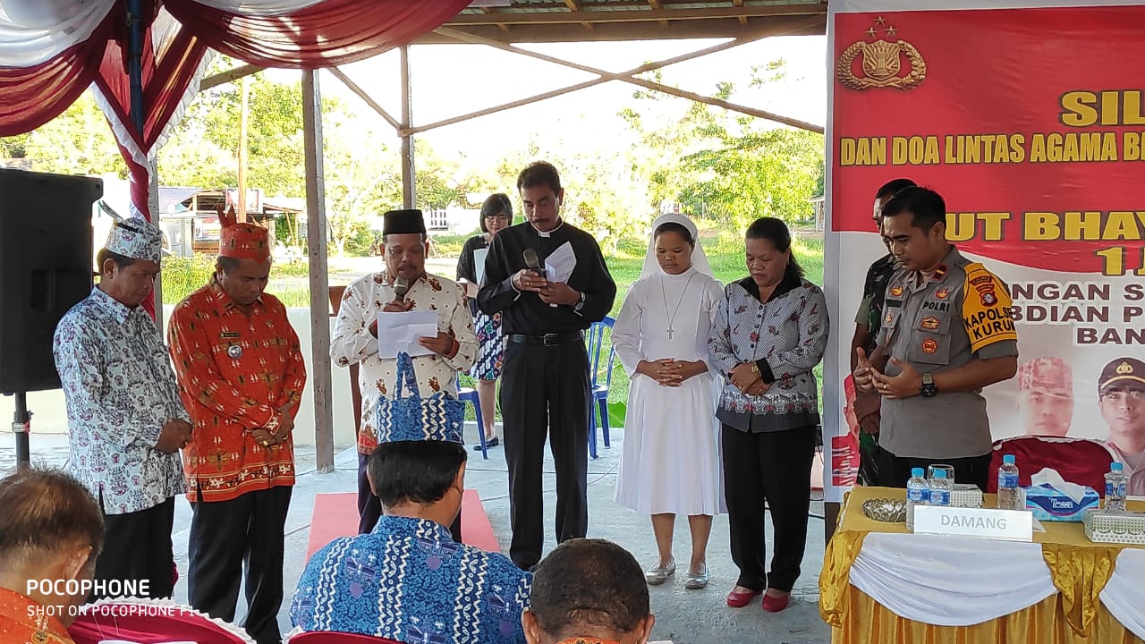 Polsek Kurun Gelar Doa Lintas Agama Polsek Kurun Gelar Doa Lintas Agama