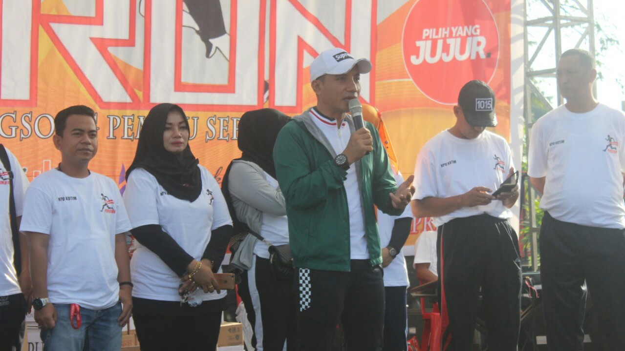 Bupati Apresiasi Pemilu Run oleh KPU