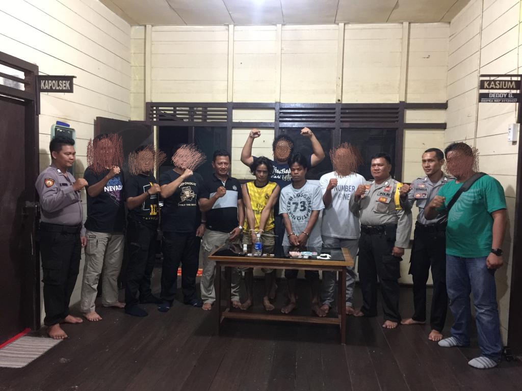 Dua Pengedar Sabu di Wilayah Kecamatan Pulau Malan Berhasil Dibekuk