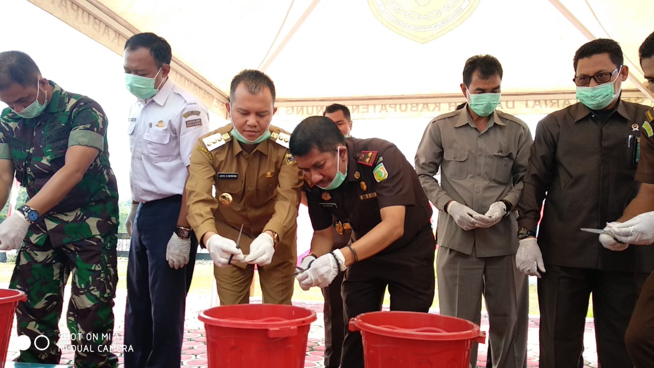 Bupati Jaya S. Monong Apresiasi Kinerja Kejari Gumas