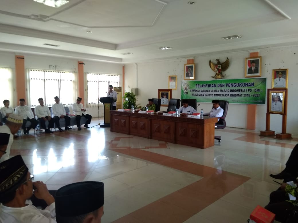 Ampera Kukuhkan Pengurus PD-DMI Bartim