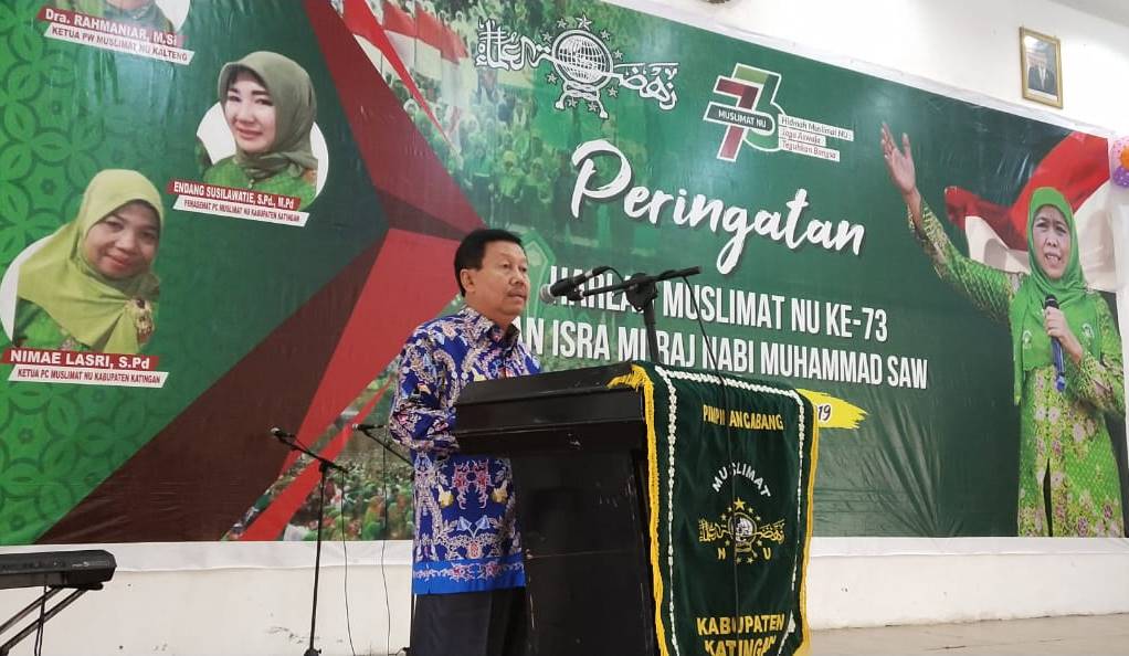 Pemkab Ajak Muslimat NU Wujudkan Katingan Bermartabat
