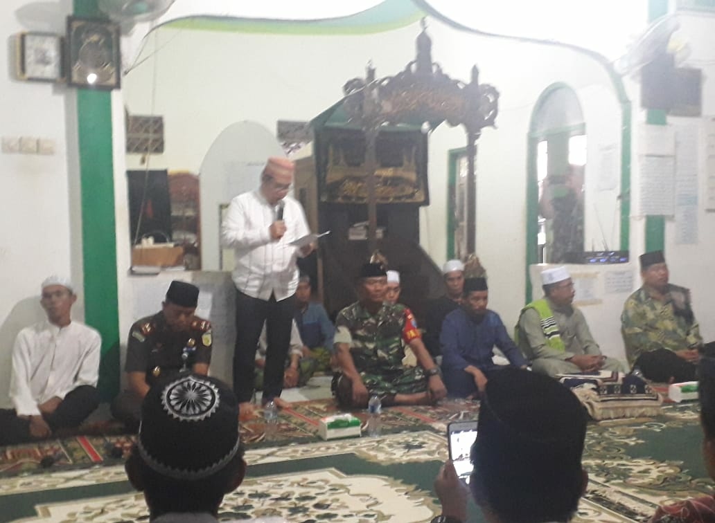 Bupati Bartim Safari Ramadan dI Desa Banyu Landas