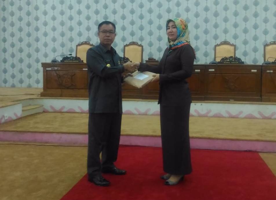 Pemkab Katingan Sampaikan Tujuh Raperda