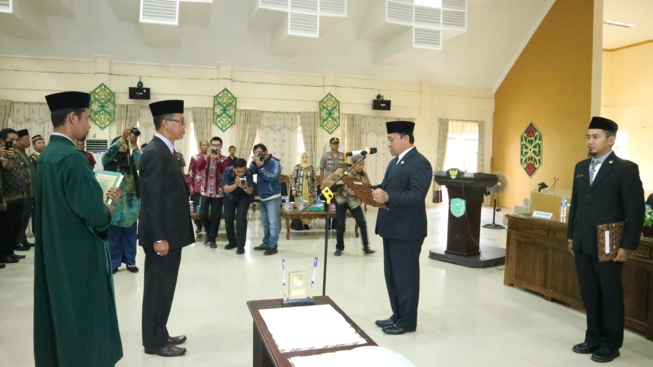Saripudin Resmi Menjabat Pj Sekda