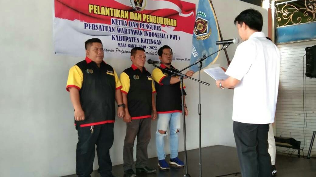 Aris Munandar Kembali Nakhodai PWI Katingan