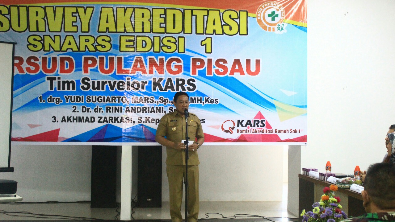 Bupati Sambut Tim Surveior KARS Bupati Sambut Tim Surveior KARS