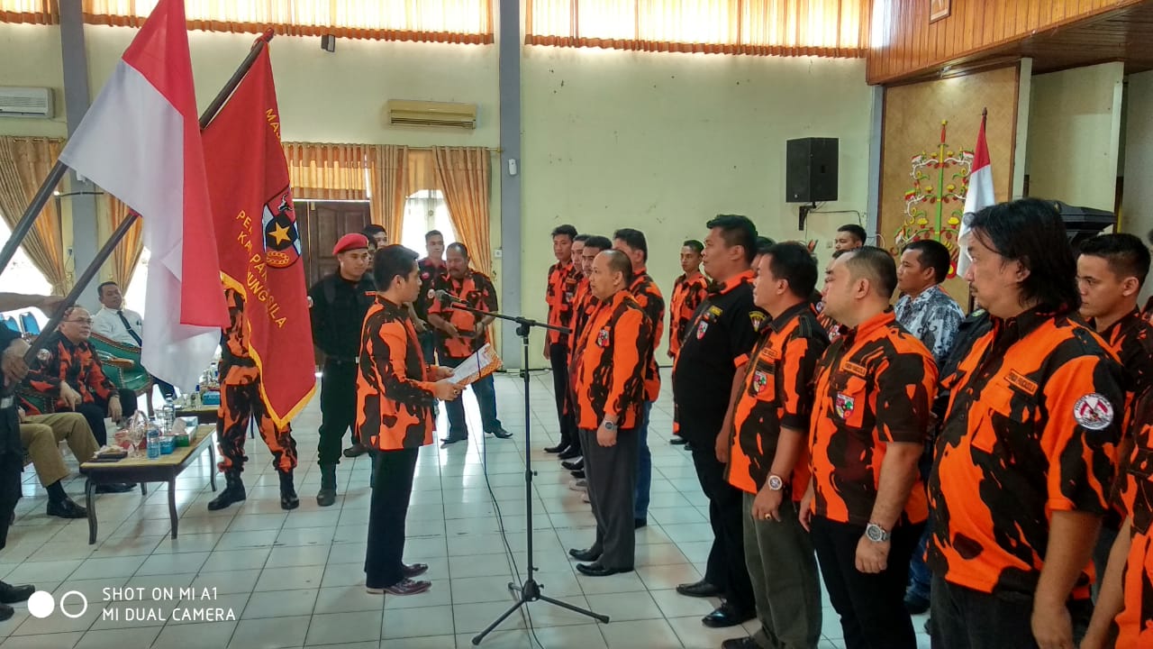 Ruslan H. Asfar Pimpin MPC Pemuda Pancasila Gunung Mas