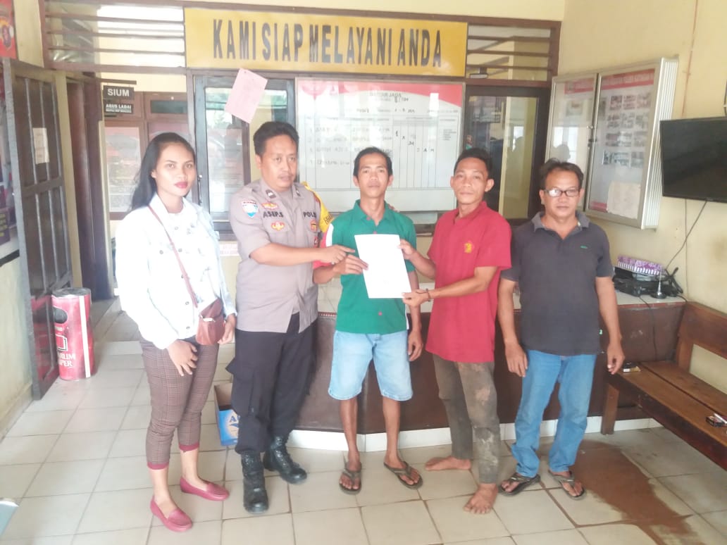 Polsek Katingan Hilir Damaikan Perkelahian Warga Dengan Musyawarah