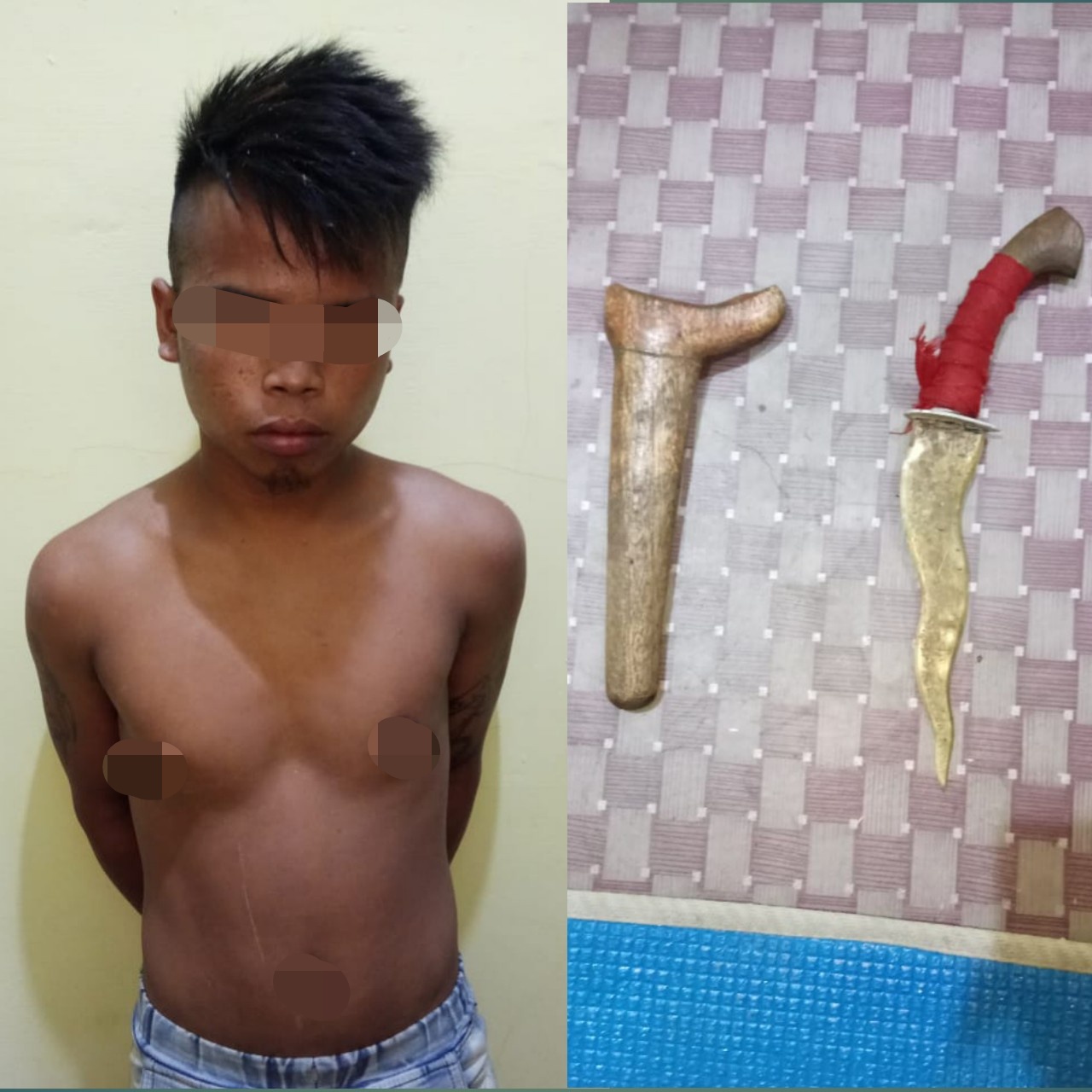 Polsek Katingan Hulu Tangkap Pemuda Mabuk Membawa Senjata Tajam Polsek Katingan Hulu Tangkap Pemuda Mabuk Membawa Senjata Tajam