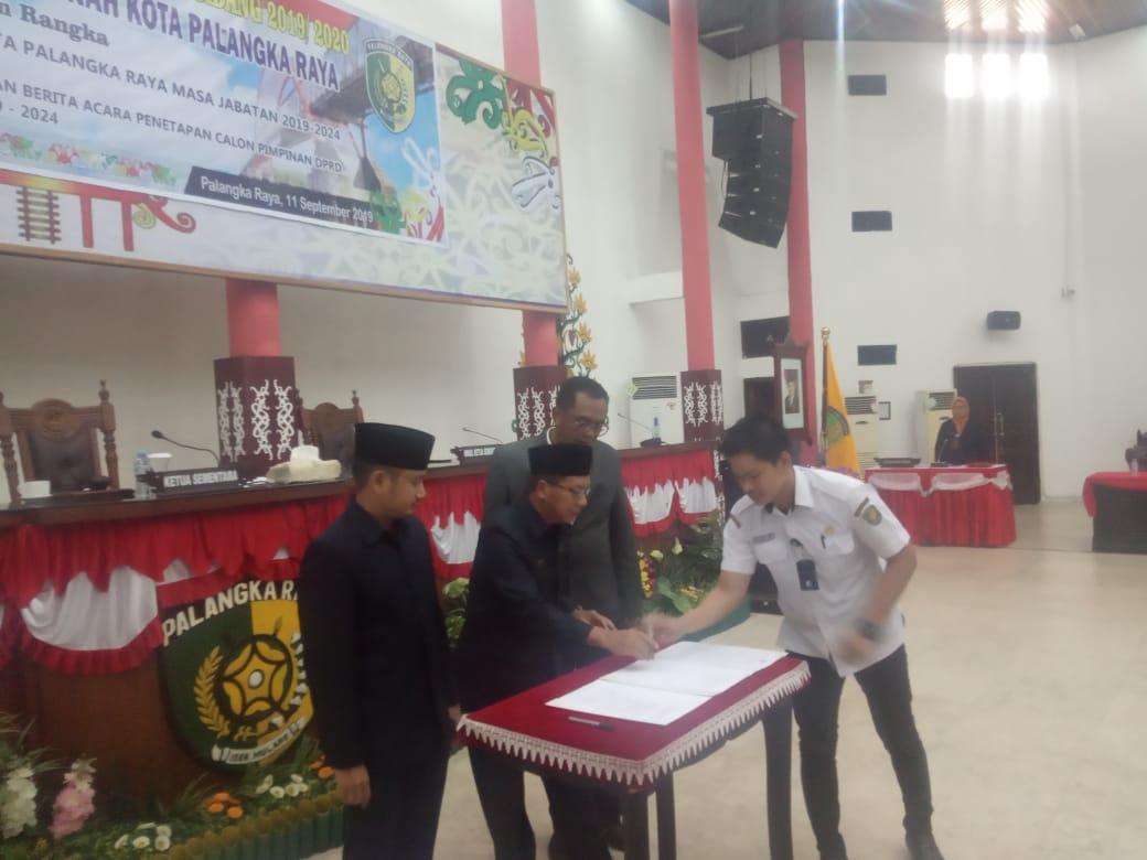 DPRD Telah Tetapkan Calon Pimpinan Definitif