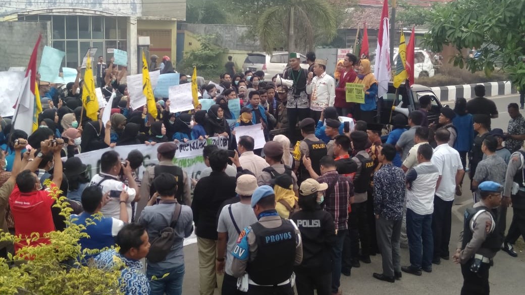 Tuntut Keadilan Mahasiswa Kotim Turun Ke Jalan