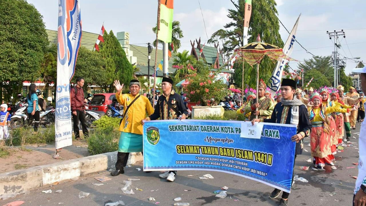 Pawai Tarhib Menyambut Tahun Baru Islam Semarak