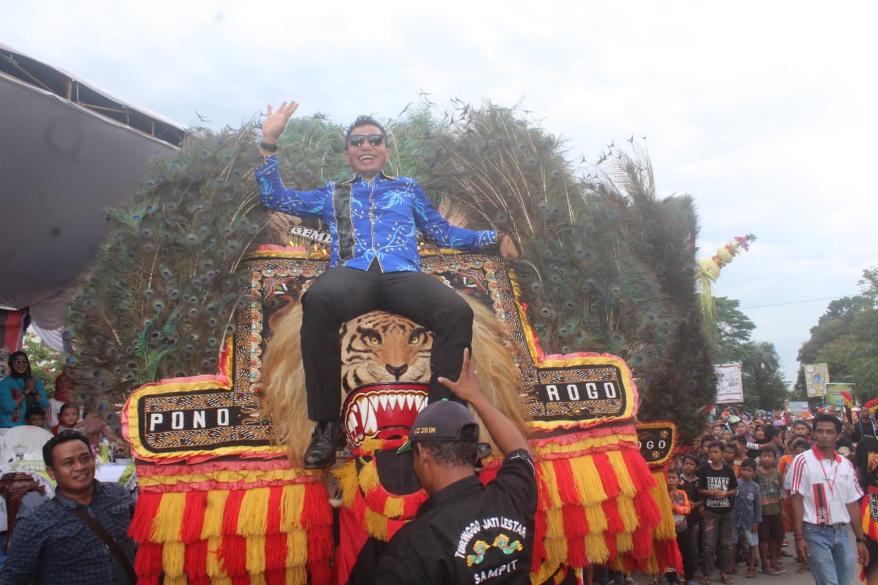 Pawai Pembangunan Digelar di Taman Kota Sampit