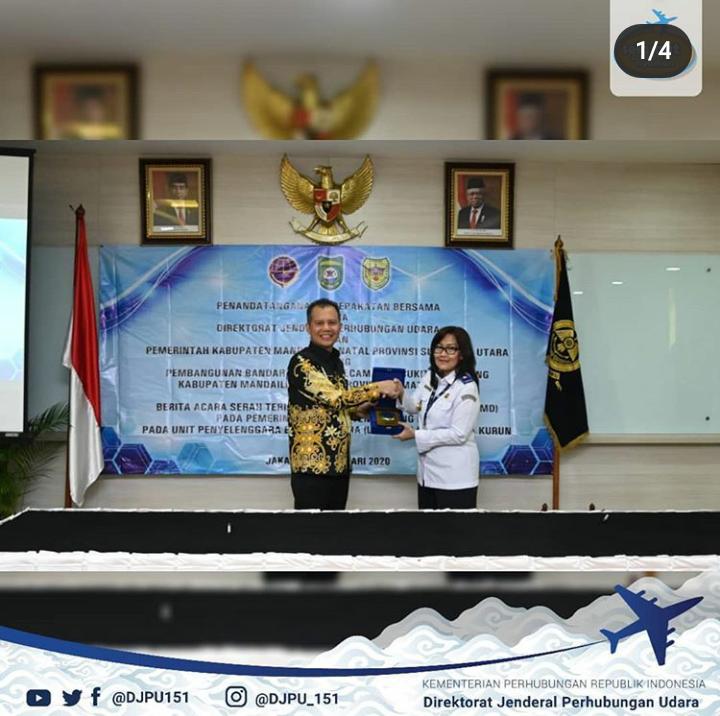 Demi Kemajuan Bandara, Pemkab Gumas Hibahkan Tanah
