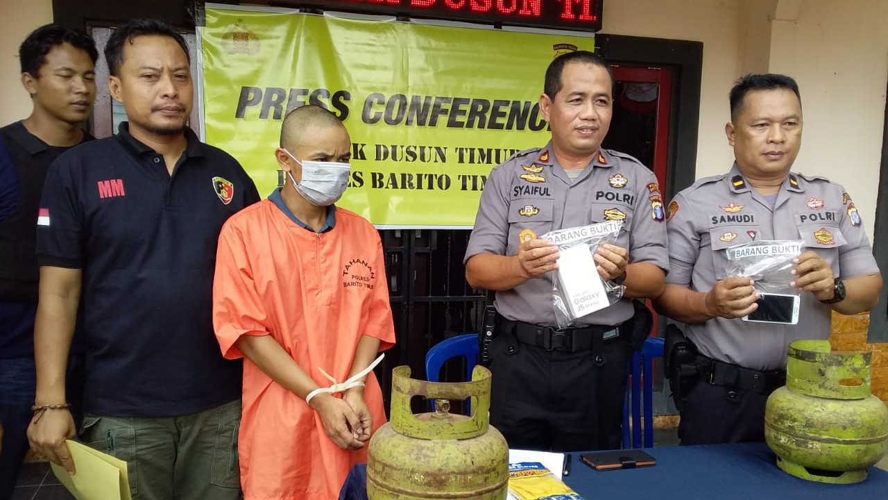 Nekat Bobol Toko, SB Ditangkap Polisi