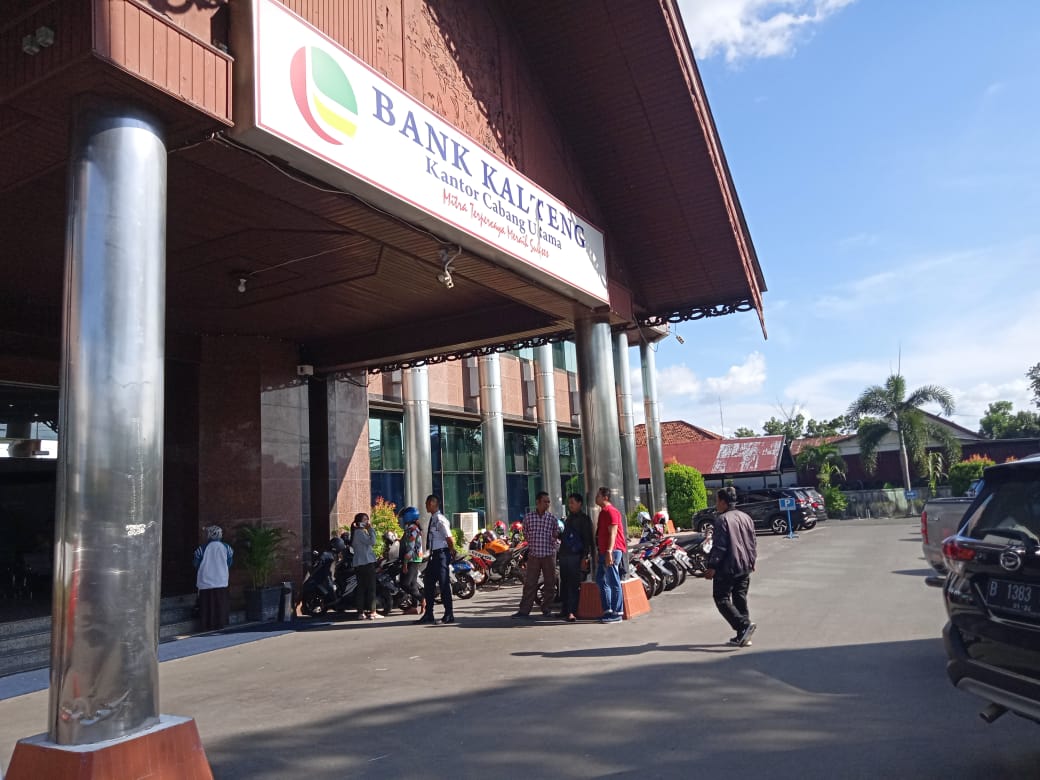 Terkait Temuan, Pihak Bank Kalteng Enggan Bertemu Wartawan