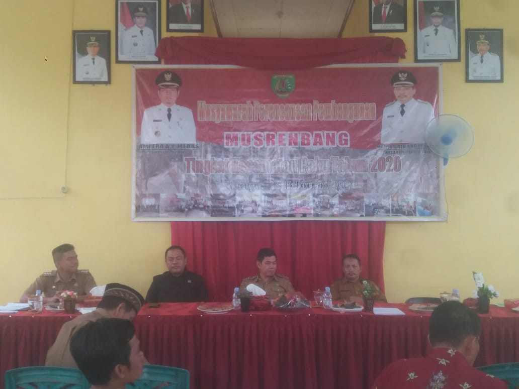 Bupati Hadiri Musrenbang di Kecamatan Paku