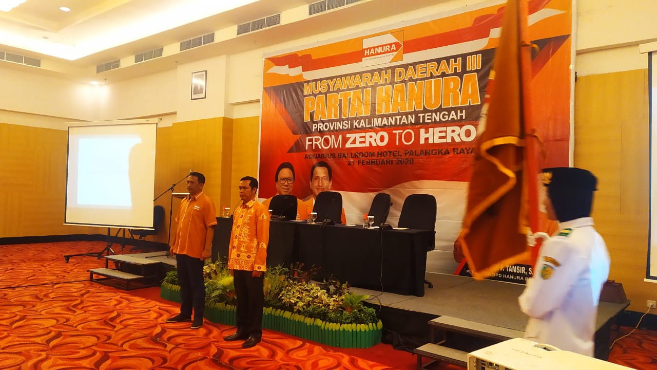 Heriadi Kembali Pimpin DPD Hanura Kalteng Heriadi Kembali Pimpin DPD Hanura Kalteng