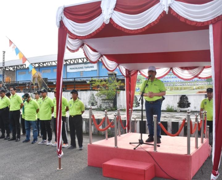 Bupati Kapuas Ajak Warganya Jaga Kebersihan