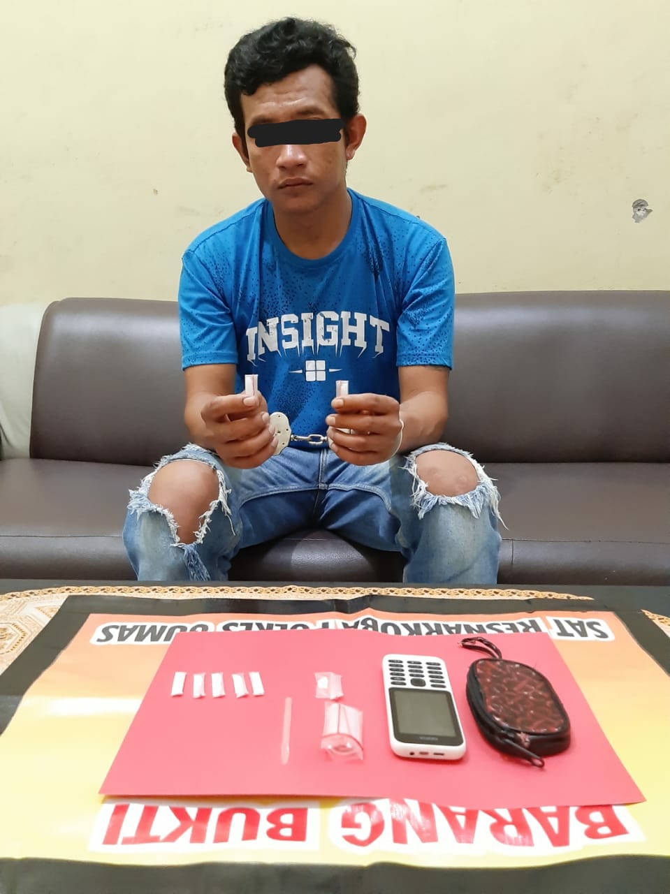 Pemuda Tewah Dibekuk Polisi Karena Jualan Ini