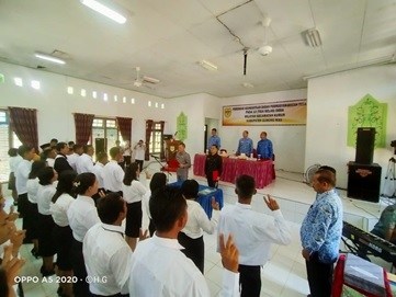 Bupati Jaya S. Monong Lantik 13 BPD se Kecamatan Kurun