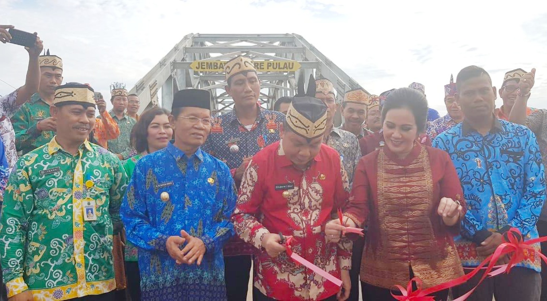 Jembatan Sare Pulau Akhirnya Fungsional
