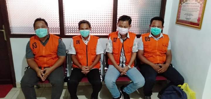 Empat Terduga Pelaku Korupsi Ini Diancam 5 Tahun Penjara