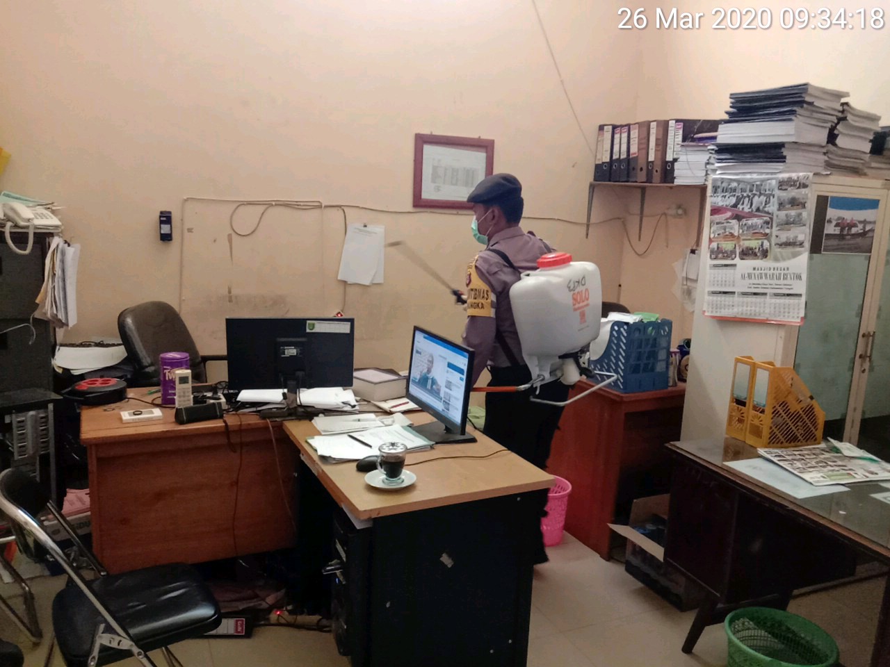 Polres Barsel Kerahkan Seluruh Kemampuan Cegah Pandemi Covid-19