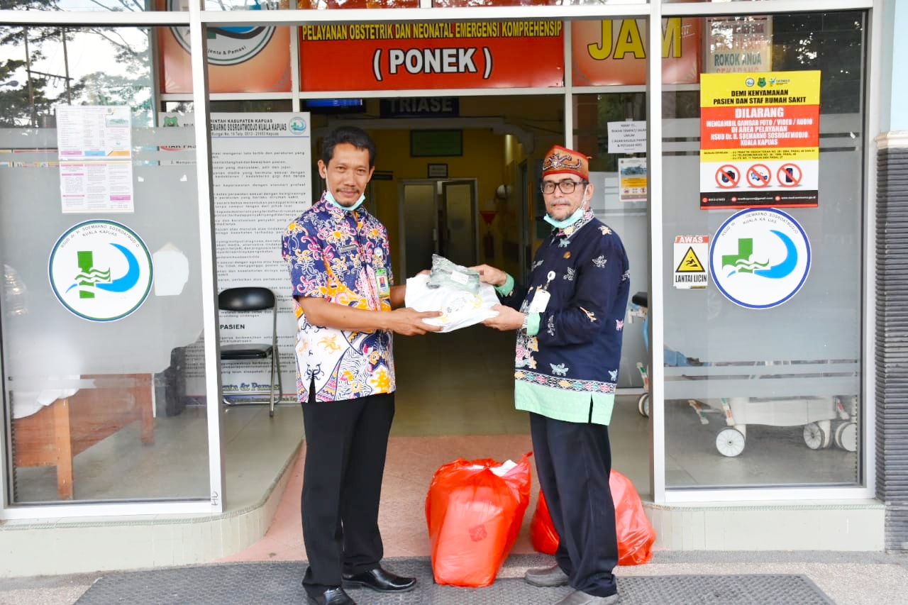 Dukung Berantas Covid-19, Distan Kapuas Sumbangkan ADP Dukung Berantas Covid-19, Distan Kapuas Sumbangkan ADP